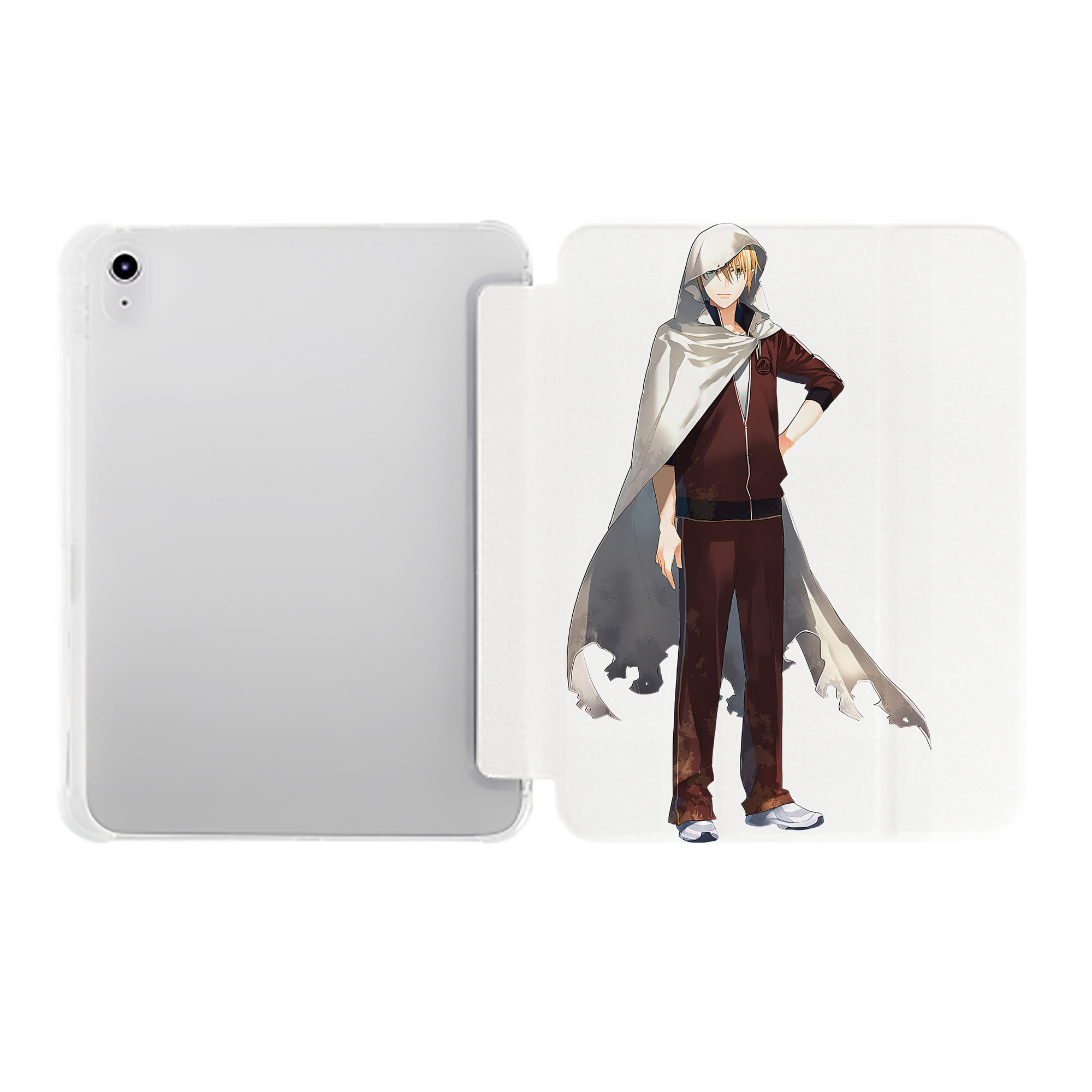 （画像用） 刀剣乱舞 Touken Ranbu IPad ケース ペン収納付き 三つ折りスタンド PUレザー×シリコン 対応機種9.5/10.5/10.9インチ